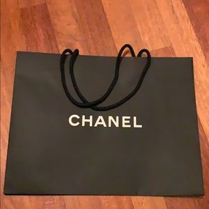 Chanel Shopping Paper Bag Medium /Large